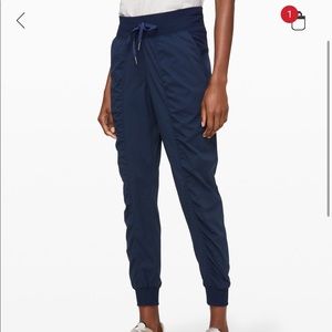 lululemon dance studio joggers navy blue